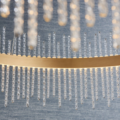 Gallery Direct Avignon Pendant Light, close-up of the finish and design