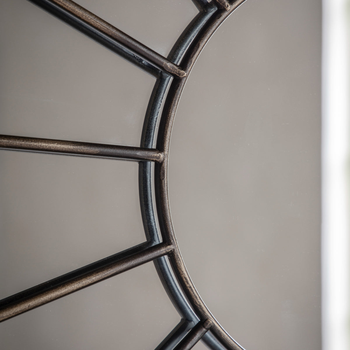 Gallery Direct Battersea, close-up of the mirror and frame details