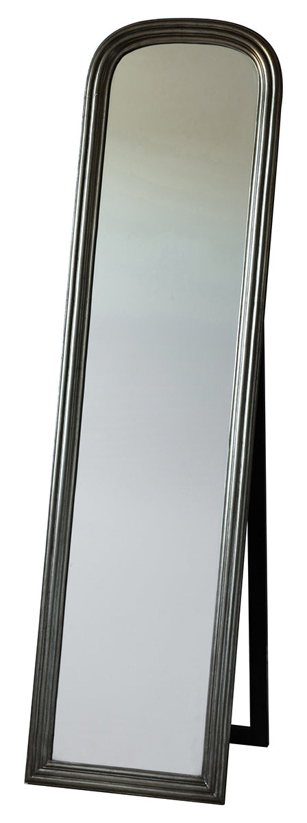 Gallery Direct Beck Cheval Brushed Brass, complete product view
