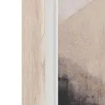 Gallery Direct Beyond the Pale Framed Canvas has a light wood square frame to complement the tranquil colour pallet of the artwork
