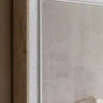 Gallery Direct Beyond the Pale Framed Canvas by Sabrina Roscino features tranquil tones with a coordinating wooden frame