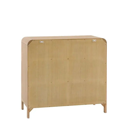 Gallery Direct Bibury 3 Drawer Chest is constructed from oak and pine woods and veneers, with a soft lime washed finish