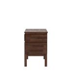Gallery Direct Bedside 2 Drawer Chest in Brown from the Boho Retreat collection with matching items also available