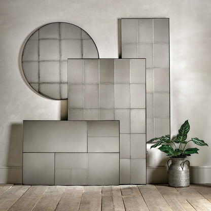 Gallery Direct Boxley Rectangle Mirror displayed in a styled interior