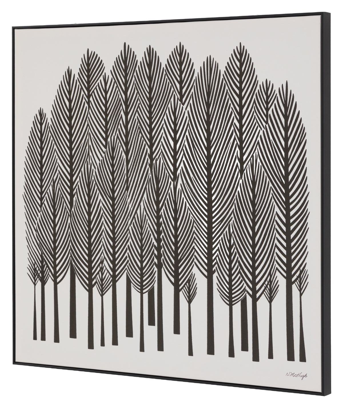 Gallery Direct Branching Out Framed Canvas, complete product view