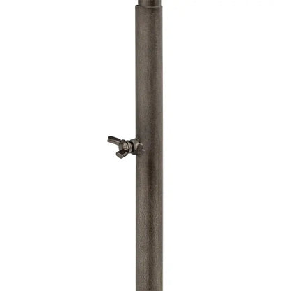 Gallery Direct Brogdale Hanging Bar in Black features adjustable rails for varying display heights