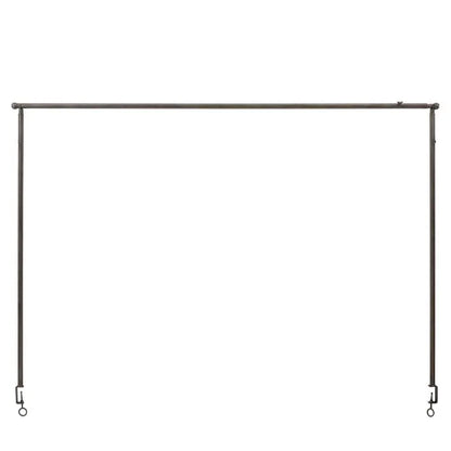 Gallery Direct Brogdale Hanging Bar in Black with adjustable rails and table top clasps, ideal to help decorate your table for special occasions