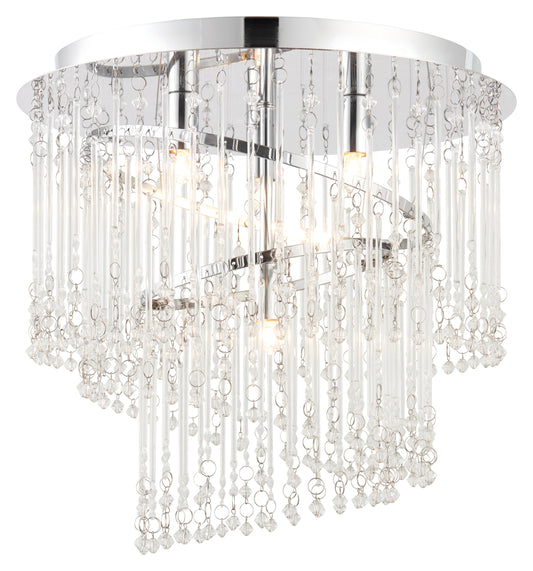 Gallery Direct Camille Ceiling Lamp, complete product view on a white background