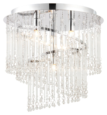 Gallery Direct Camille Ceiling Lamp, complete product view on a white background