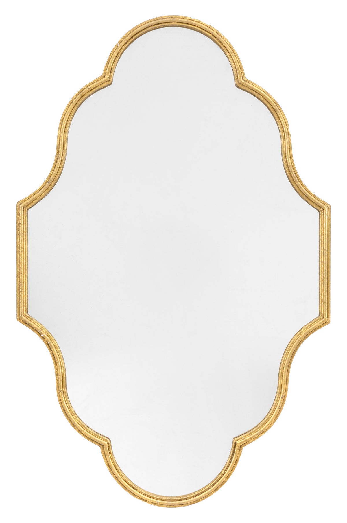 Gallery Direct Castello Mirror Gold, complete product view