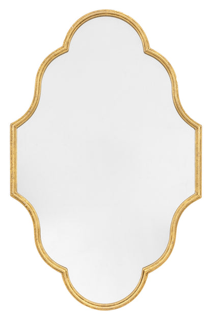 Gallery Direct Castello Mirror Gold, complete product view