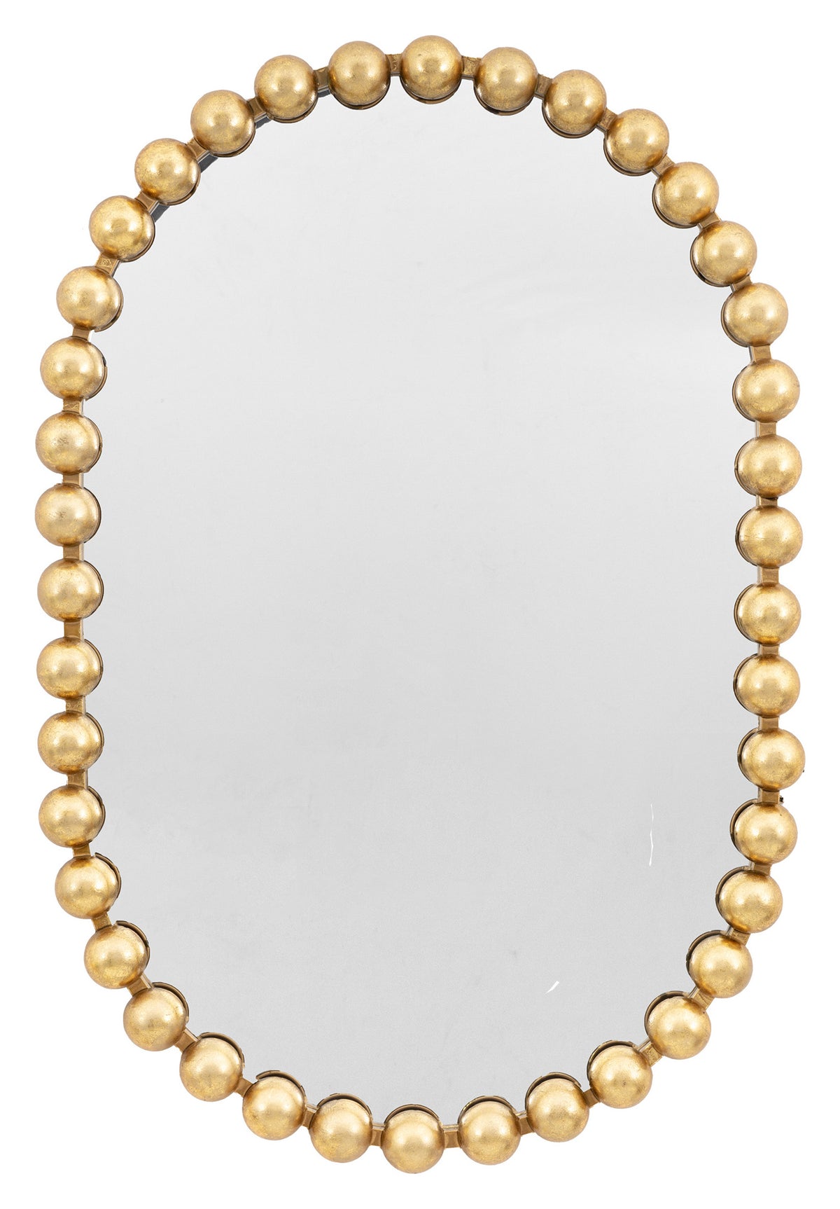 Gallery Direct Ceretti Mirror Gold, complete product view