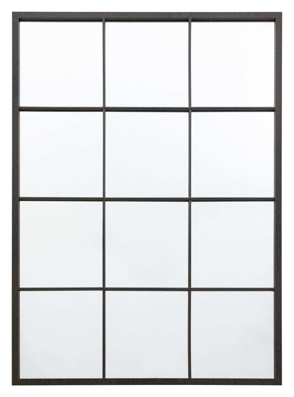 Gallery Direct Chafford Mirror Black, complete product view