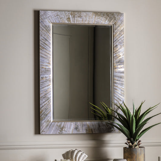 Gallery Direct Chelsea Rectangle Mirror displayed in a styled interior