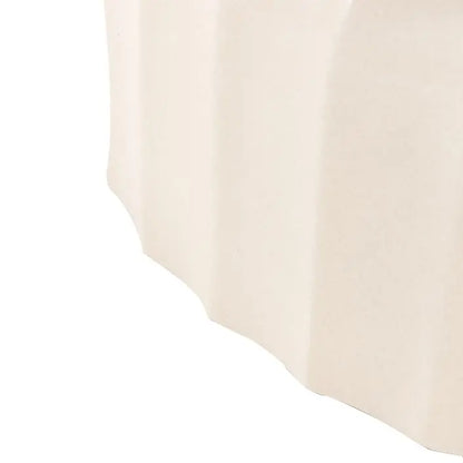 Gallery Direct Cirella Coffee Table in Cream with a distinctive ridged design