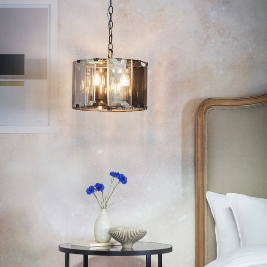 Gallery Direct Clooney 4 Pendant Light, styled in a room setting