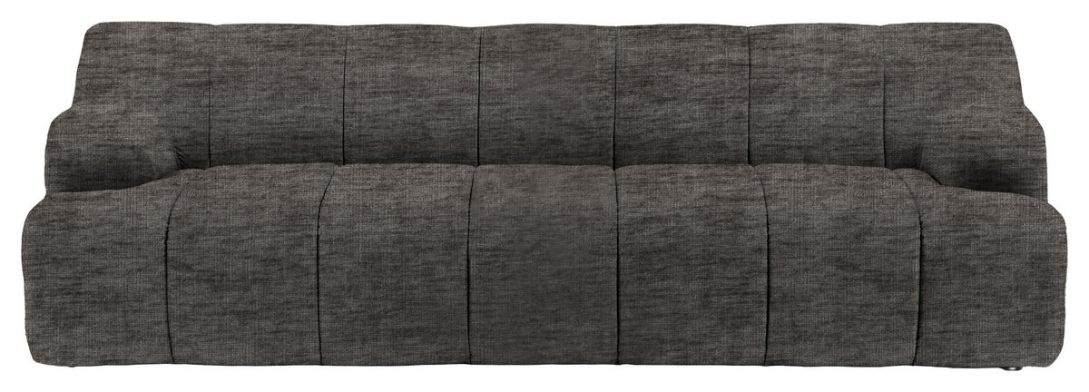 Gallery Direct Como 3 Seater Sofa in Celine Flagstone upholstery, product view