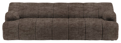 Gallery Direct Como 3 Seater Sofa in Celine Shadow upholstery, product view