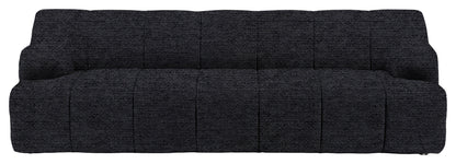 Gallery Direct Como 3 Seater Sofa in Mikah Cosmos upholstery, product view