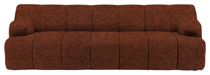 Gallery Direct Como 3 Seater Sofa in Mikah Maple upholstery, product view