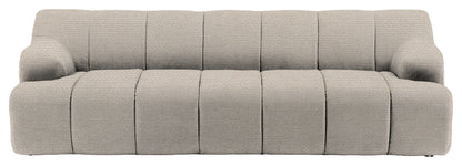 Gallery Direct Como 3 Seater Sofa in Mikah Vanilla upholstery, product view