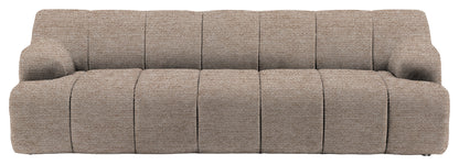 Gallery Direct Como 3 Seater Sofa in Mikah Wicker upholstery, product view