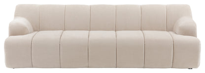 Gallery Direct Como 3 Seater Sofa in Verona Ghost upholstery, product view
