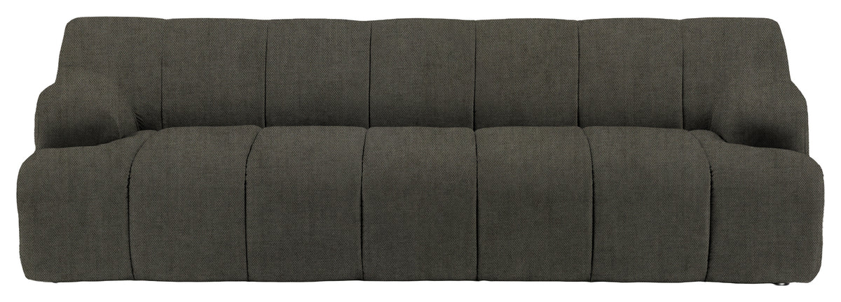 Gallery Direct Como 3 Seater Sofa in Verona Pine upholstery, product view