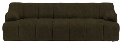 Gallery Direct Como 3 Seater Sofa in Verona Seaweed upholstery, product view