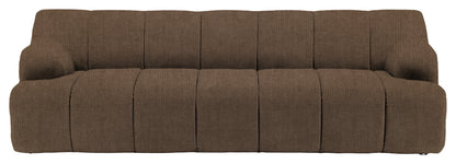Gallery Direct Como 3 Seater Sofa in Verona Sepia upholstery, product view