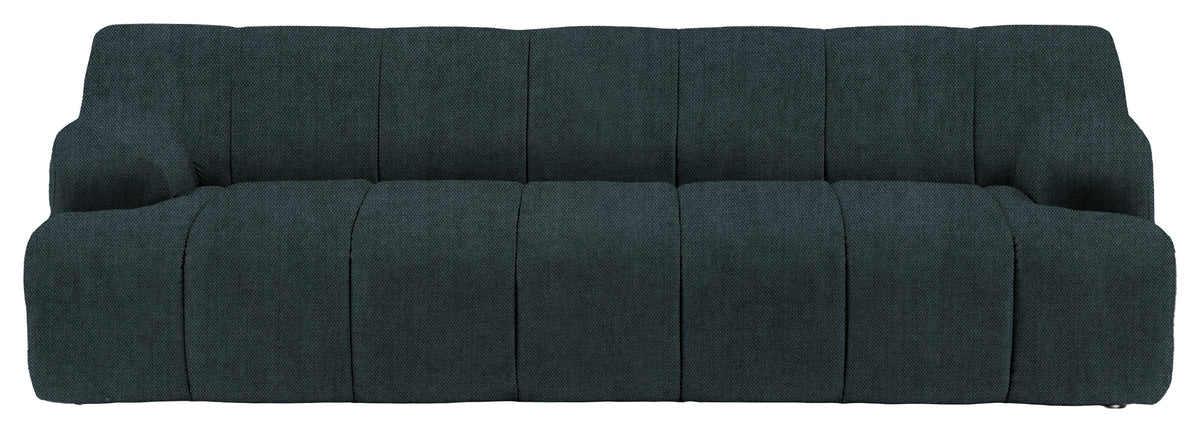 Gallery Direct Como 3 Seater Sofa in Verona Topaz upholstery, product view