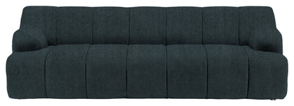 Gallery Direct Como 3 Seater Sofa in Verona Topaz upholstery, product view