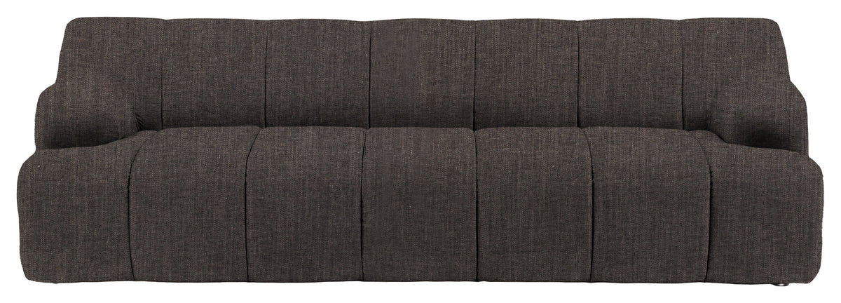 Gallery Direct Como 3 Seater Sofa in Willow Magnet upholstery, product view