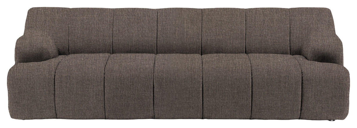 Gallery Direct Como 3 Seater Sofa in Willow Stormy upholstery, product view