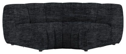 Gallery Direct Como Corner Module in Celine Battleship upholstery, product view