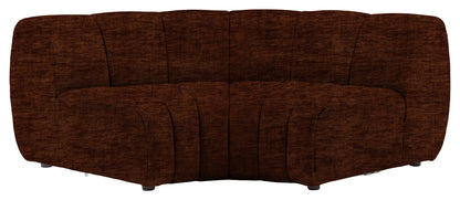 Gallery Direct Como Corner Module in Celine Brandy upholstery, product view