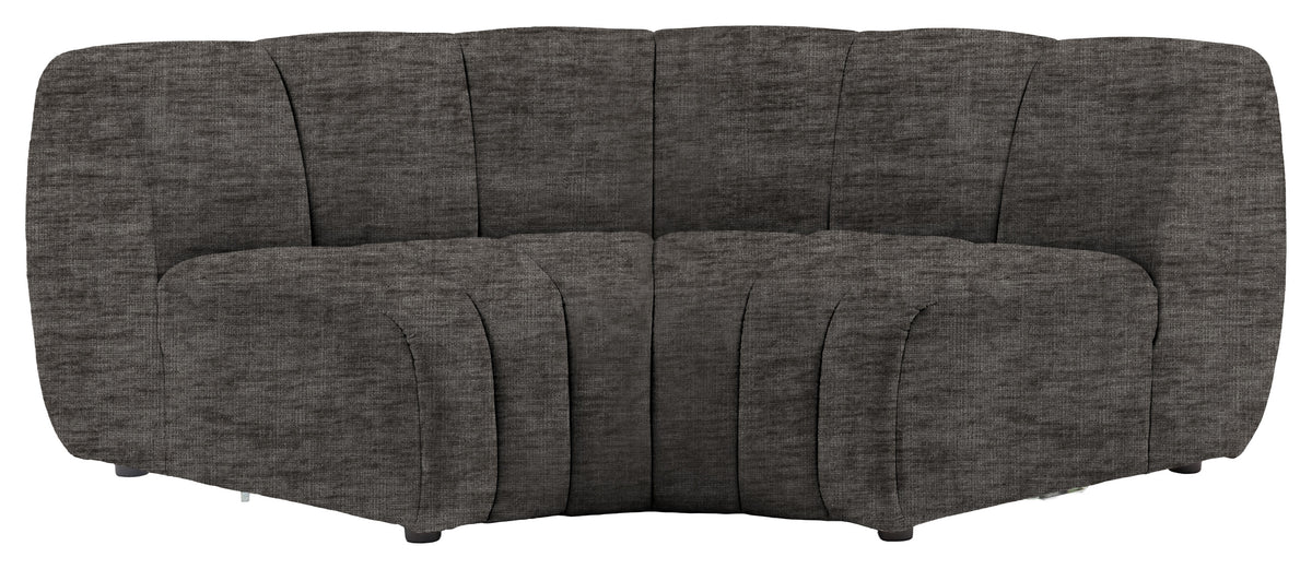 Gallery Direct Como Corner Module in Celine Flagstone upholstery, product view