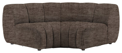 Gallery Direct Como Corner Module in Celine Shadow upholstery, product view