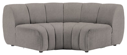 Gallery Direct Como Corner Module in Verona Showers upholstery, product view
