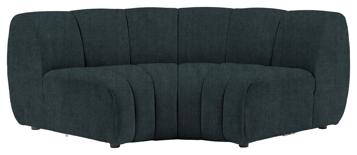 Gallery Direct Como Corner Module in Verona Topaz upholstery, product view