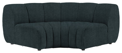 Gallery Direct Como Corner Module in Verona Topaz upholstery, product view
