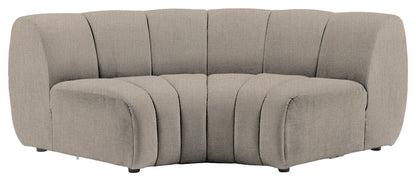Gallery Direct Como Corner Module in Willow Dusty upholstery, product view