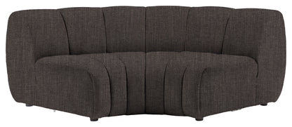Gallery Direct Como Corner Module in Willow Magnet upholstery, product view