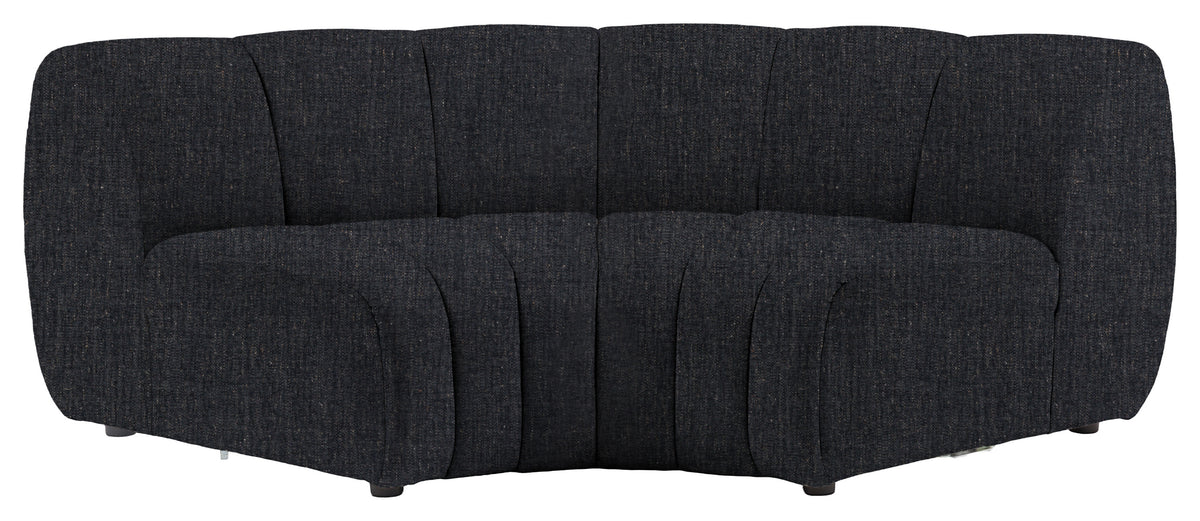 Gallery Direct Como Corner Module in Willow Pacific upholstery, product view