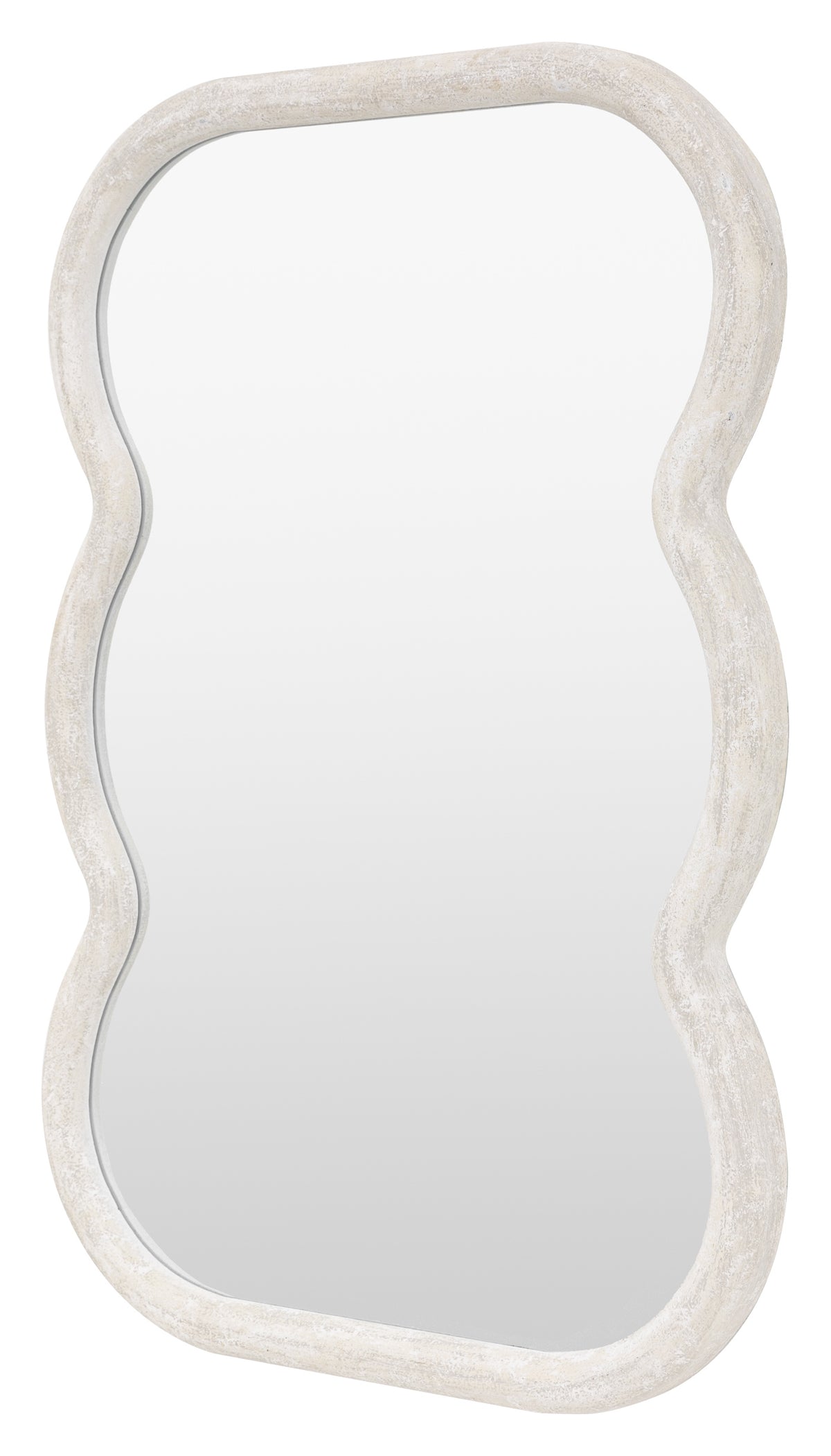 Gallery Direct Como Curved Rectangle Mirror, complete product view