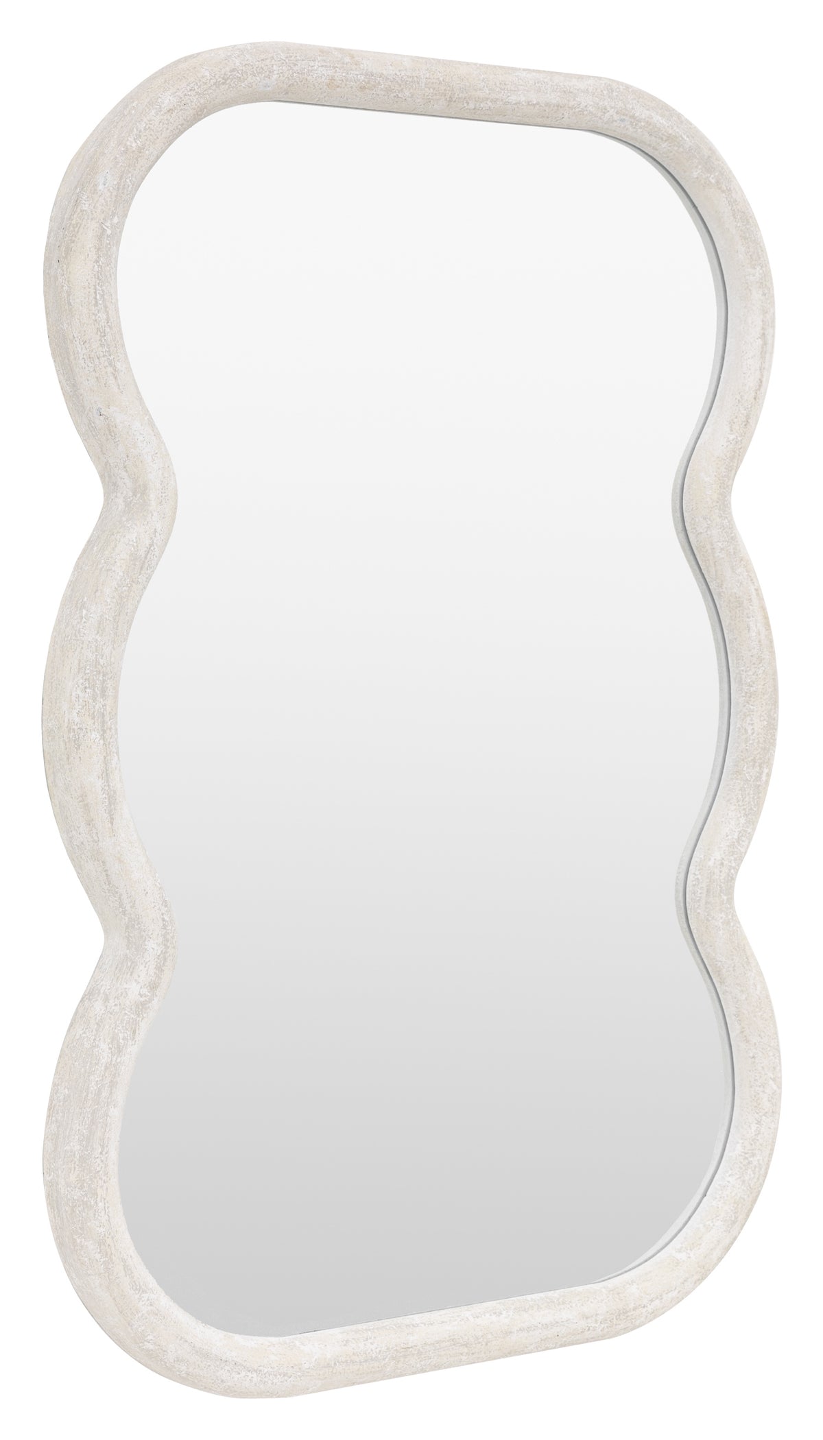 Gallery Direct Como Curved Rectangle Mirror, complete product view