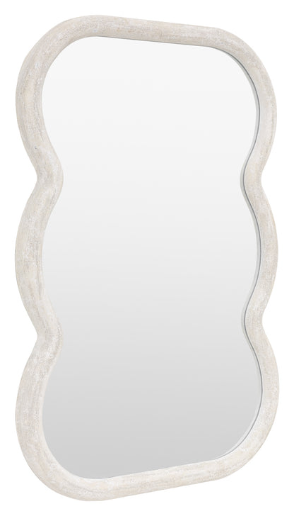 Gallery Direct Como Curved Rectangle Mirror, complete product view