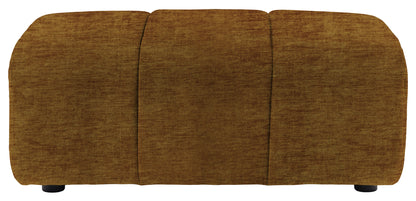 Gallery Direct Como Footstool in Celine Harvest upholstery, product view