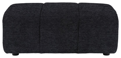 Gallery Direct Como Footstool in Mikah Cosmos upholstery, product view
