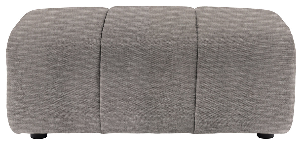 Gallery Direct Como Footstool in Verona Showers upholstery, product view